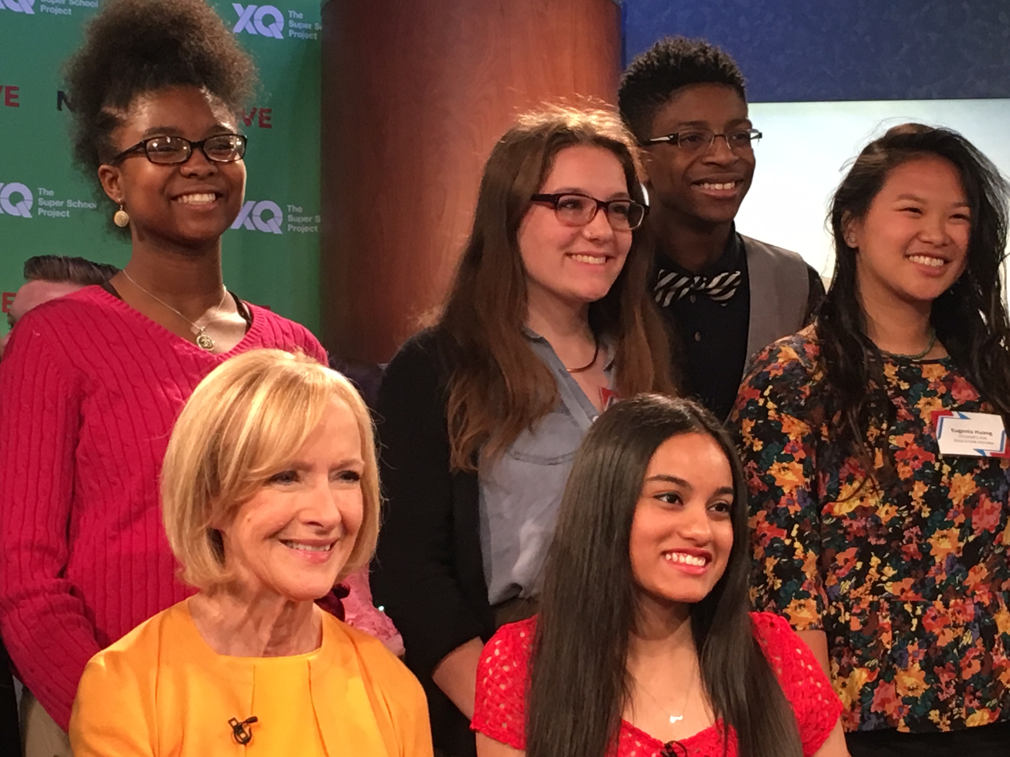 Breakthrough Schools students visit PBS Newshour