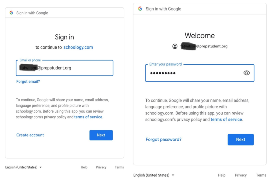 change zoom sign in from google to password